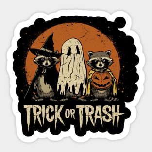 trick-or-trash Sticker
